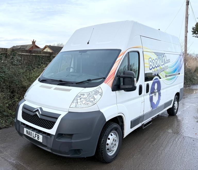 2011 CITROEN RELAY 35HDI120 LIBRARY BUS IDEAL CAMPER 3.5T CAR LICENSE 98,000MILE