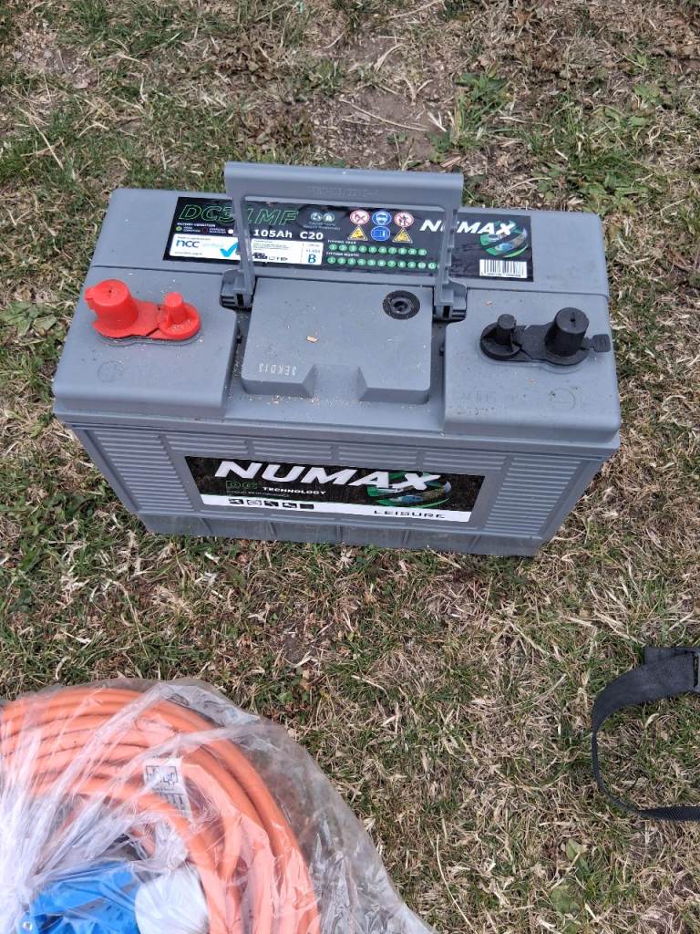 Caravan or camping battery