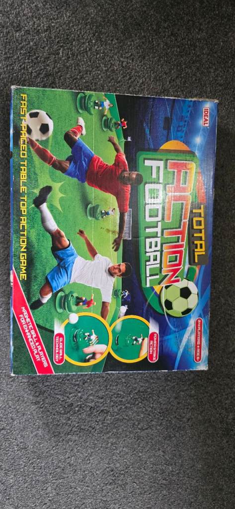 Total action football and table top football game