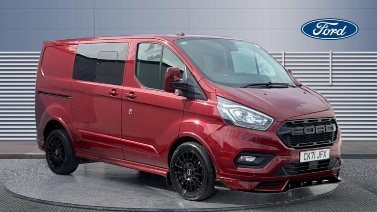 2021 Ford Transit Custom 320 L1 Diesel Fwd 2.0 EcoBlue 170ps Low Roof D/Cab Limited Van Crew Bus ...