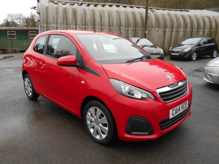 2014 Peugeot 108 1.0 Active 3dr HATCHBACK Petrol Manual