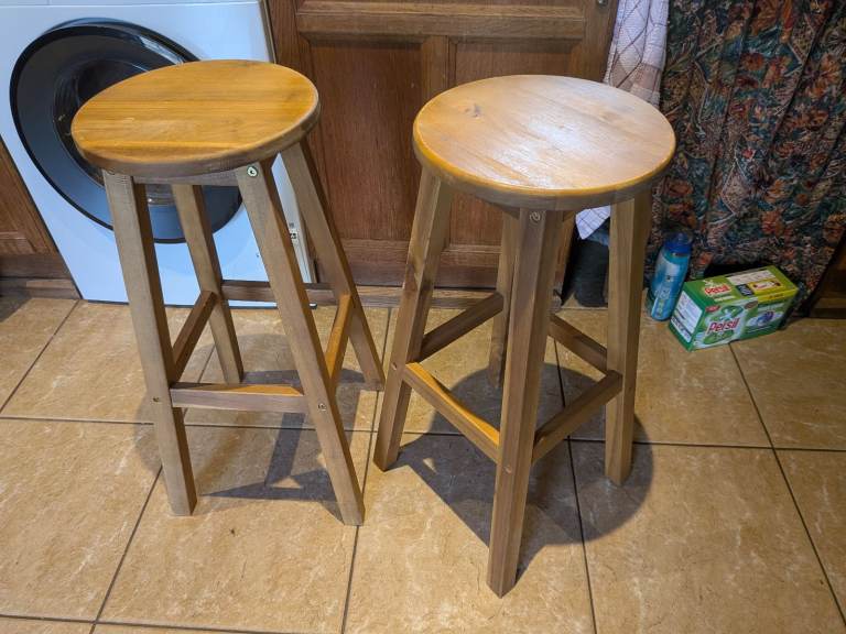 Wooden stools 