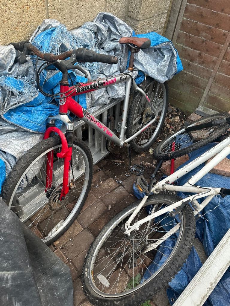 Two FREE mountain Bikes 