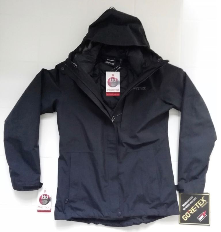 image for NWT MARMOT MInimalist 3-in-1 Component Jacket #35810 - Women's Small - Black