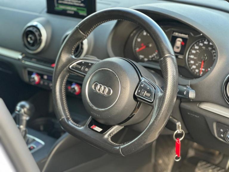 2015 Audi A3 1.6 TDI 110 S Line 4dr S Tronic SALOON DIESEL Automatic