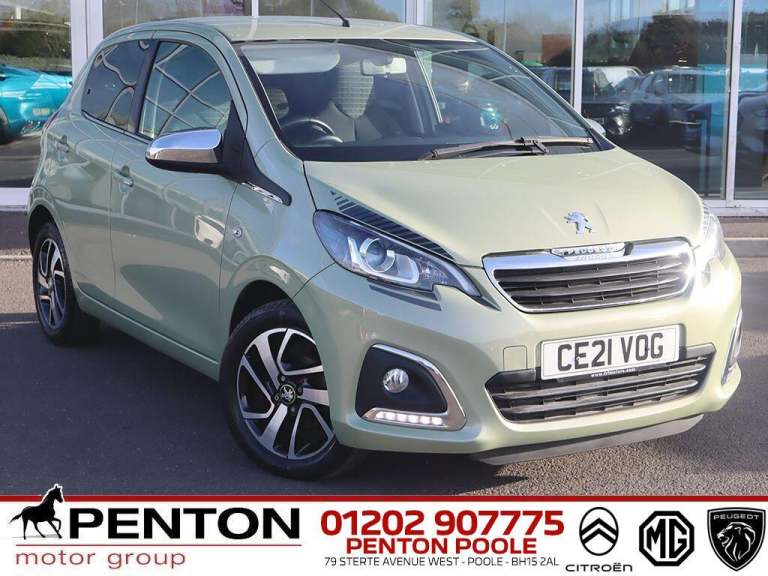 2021 Peugeot 108 1.0 72 Collection 5dr HATCHBACK PETROL Manual