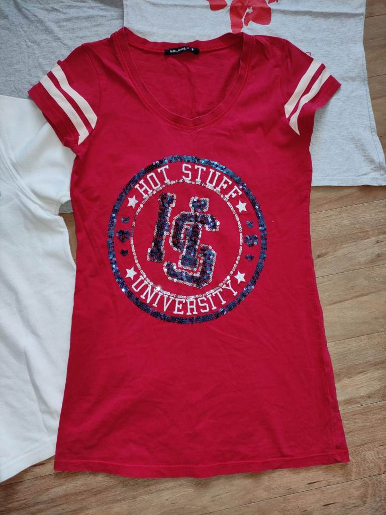 5 x ladies women posh, casual tops, t-shirts, short sleeves