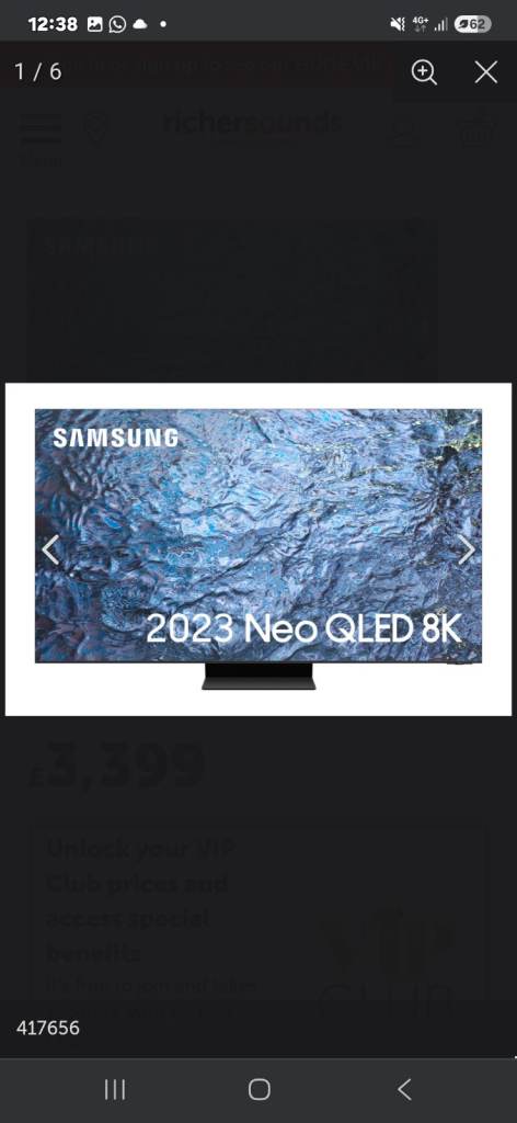 Samsung tv 65-inch 8k