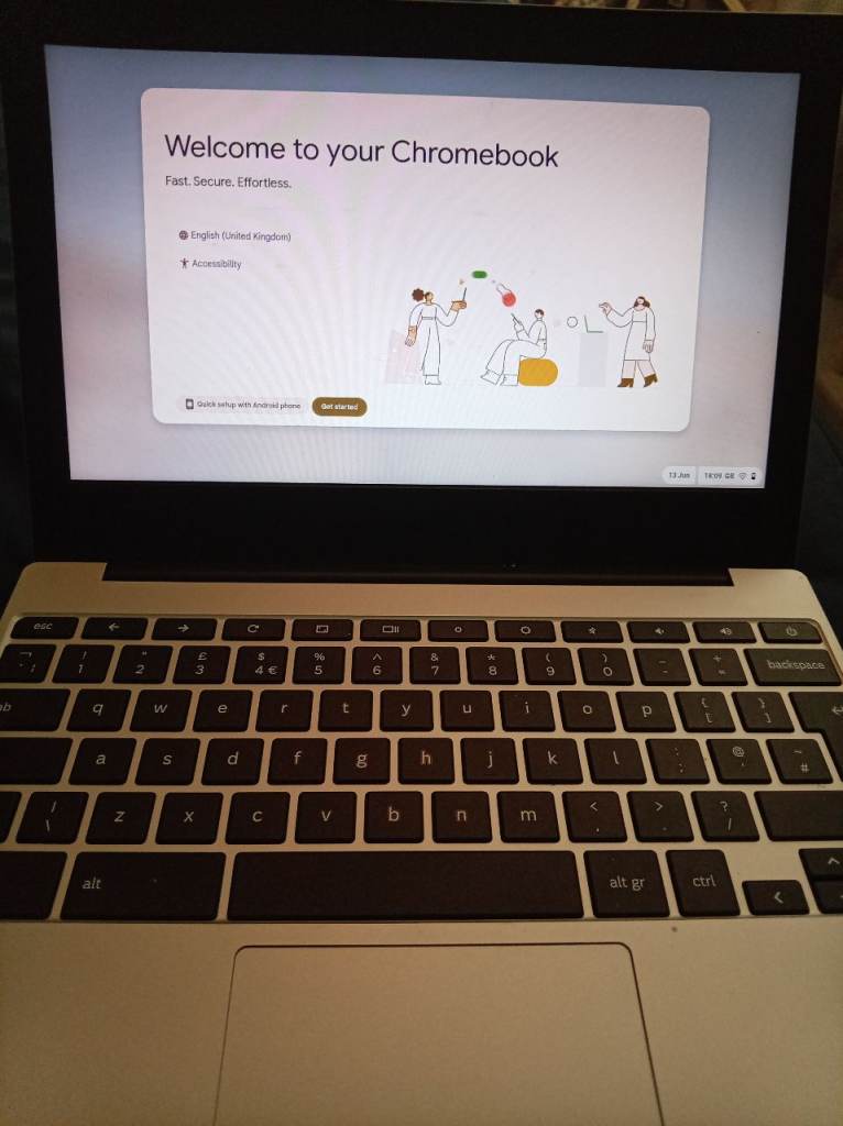 Chromebook laptop 