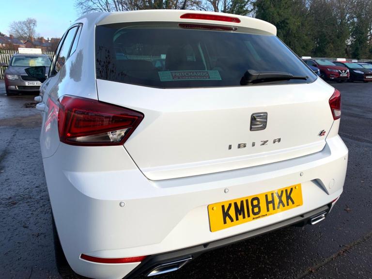 2018 SEAT Ibiza 1.5 TSI Evo 150 FR 5dr HATCHBACK PETROL Manual