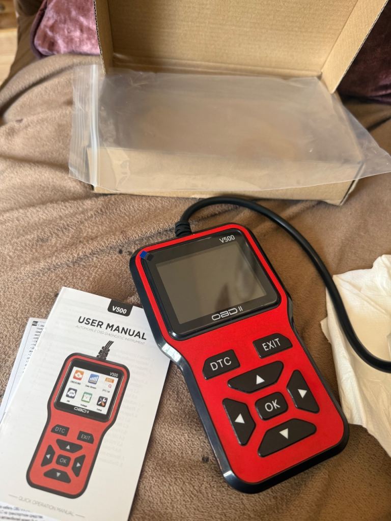 2025 Upgraded OBD2 Scanner | Car Diagno Tool for Checking Engine Fault Lights, Clearing Error Code