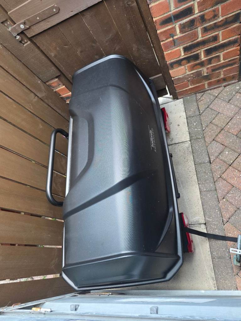 Halfords advanced cargo box (used twice) collection only