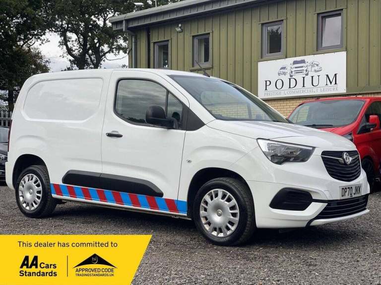 2020 Vauxhall Combo 1.6 Turbo D 2300 Sportive L1 H1 Euro 6 (s/s) 4dr Panel Van Diesel Manual