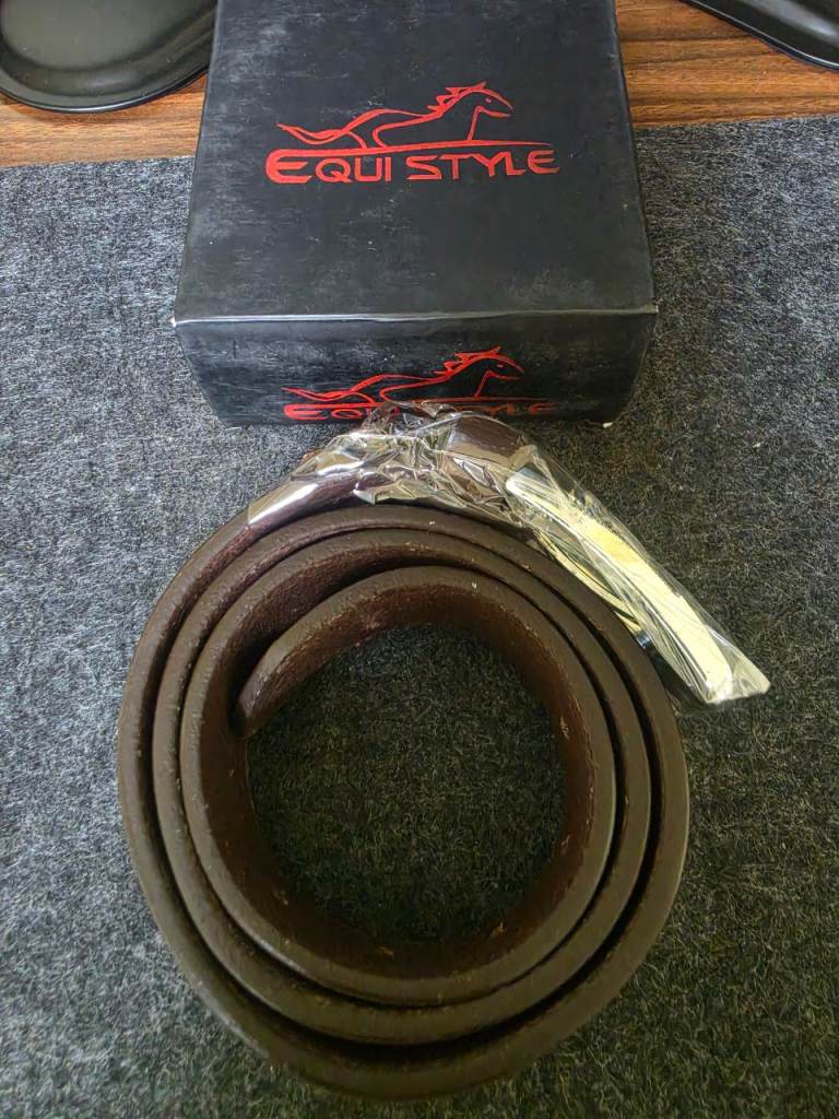 Men leather Belts Brown/Black