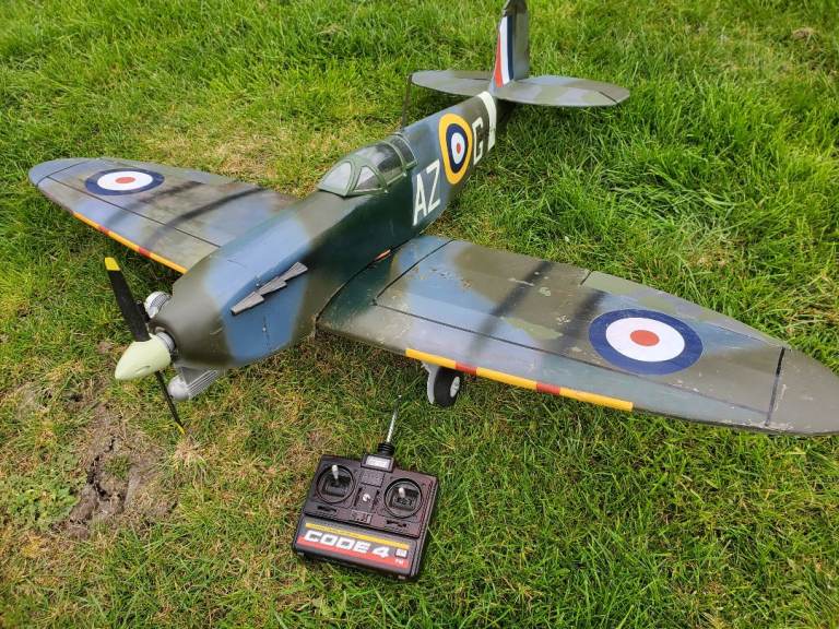 Radio control spitfire 