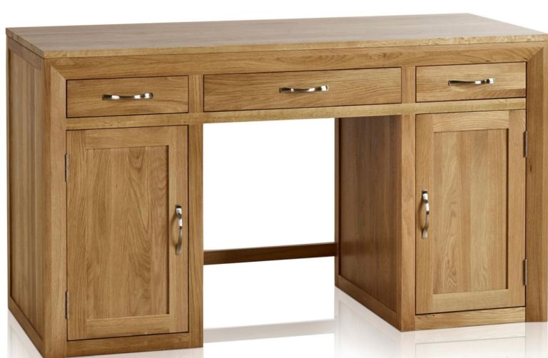 Oak Furniture Bevel Desk 