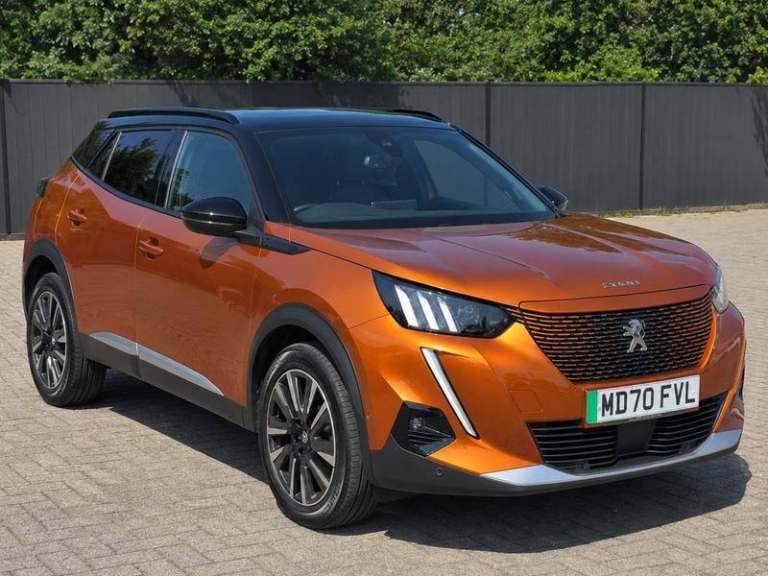 2021 Peugeot E-2008 50kWh GT Premium SUV 5dr Electric Auto (136 ps) Automatic SUV Electric Automatic