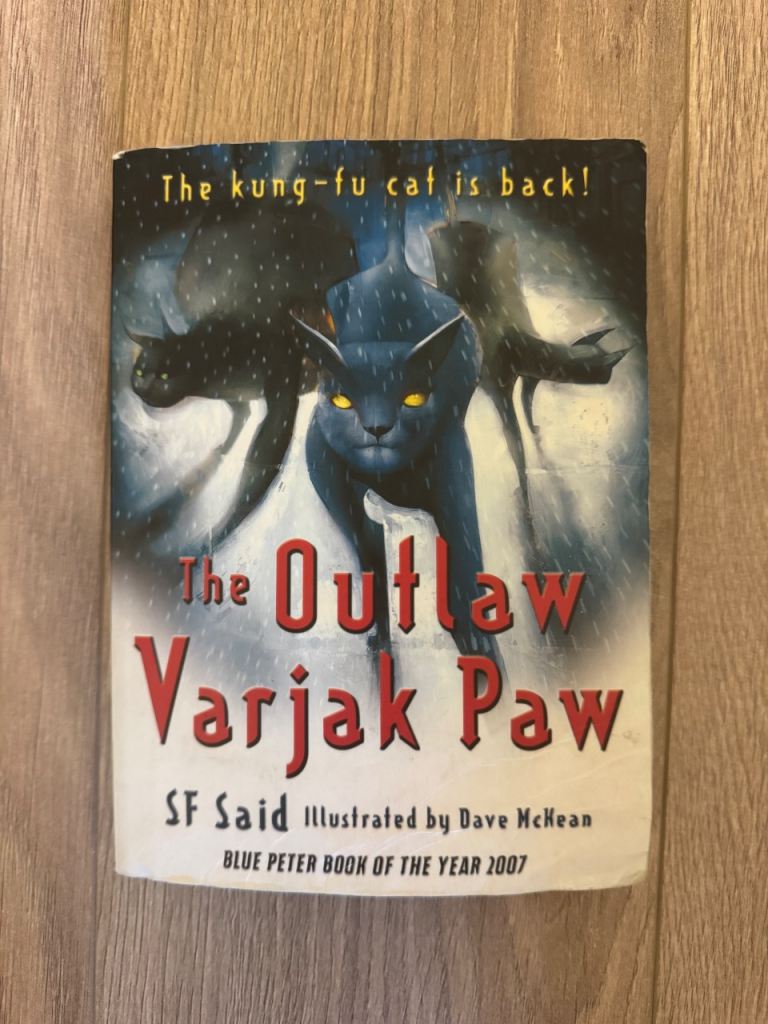 The Outlaw Varjak Paw by SF Said paperback book