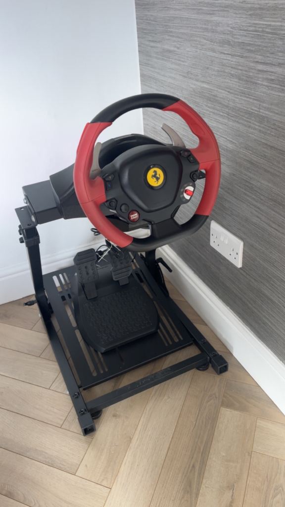 Thrustmaster Ferrari 458 Spider Racing Wheel and Pedals 