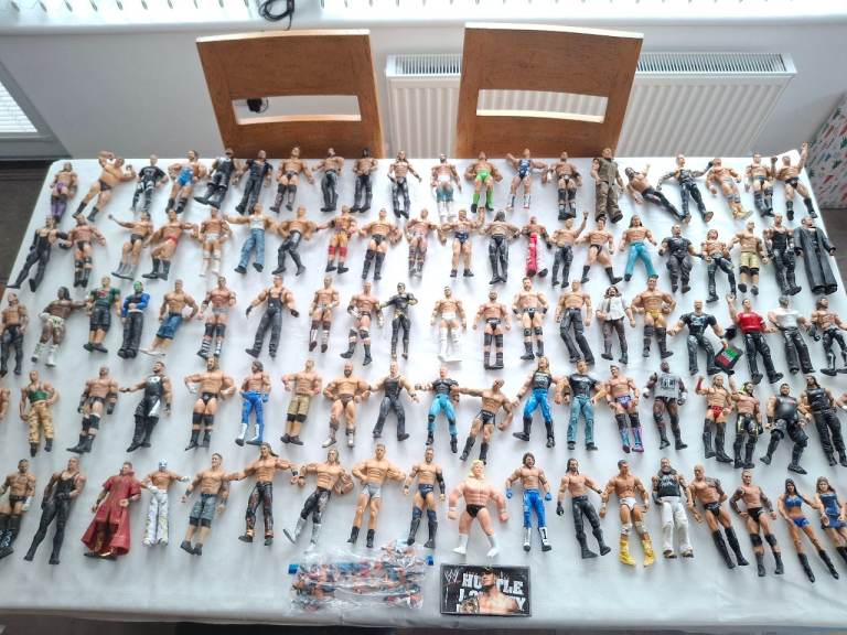 wwe wwf wrestling action figures £2 each 