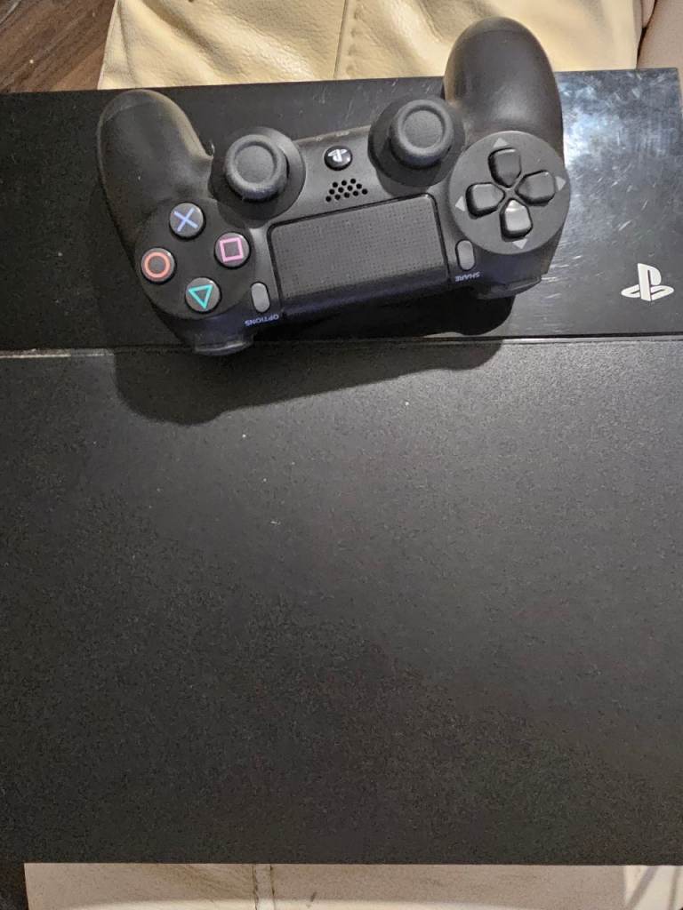 Ps4 with box controllers and more 