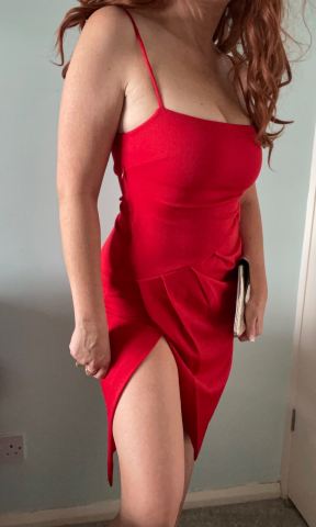Red mini dress slit tight | in Aberdeen | Gumtree