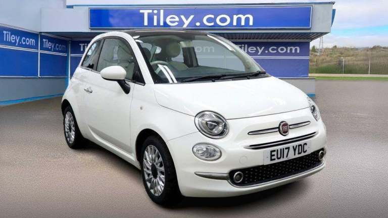2017 Fiat 500 1.2 Lounge 3dr HATCHBACK PETROL Manual