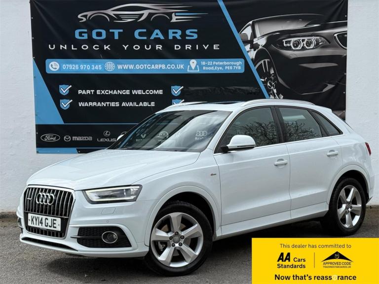 2014 Audi Q3 2.0 TDI [177] Quattro S Line 5dr S Tronic ESTATE DIESEL Automatic