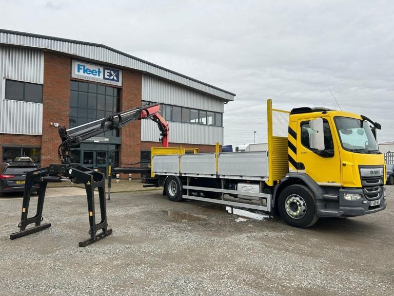 DAF LF230 18 TONNE *EURO 6* DROPSIDE/CRANE 2019 – FJ69 WRL