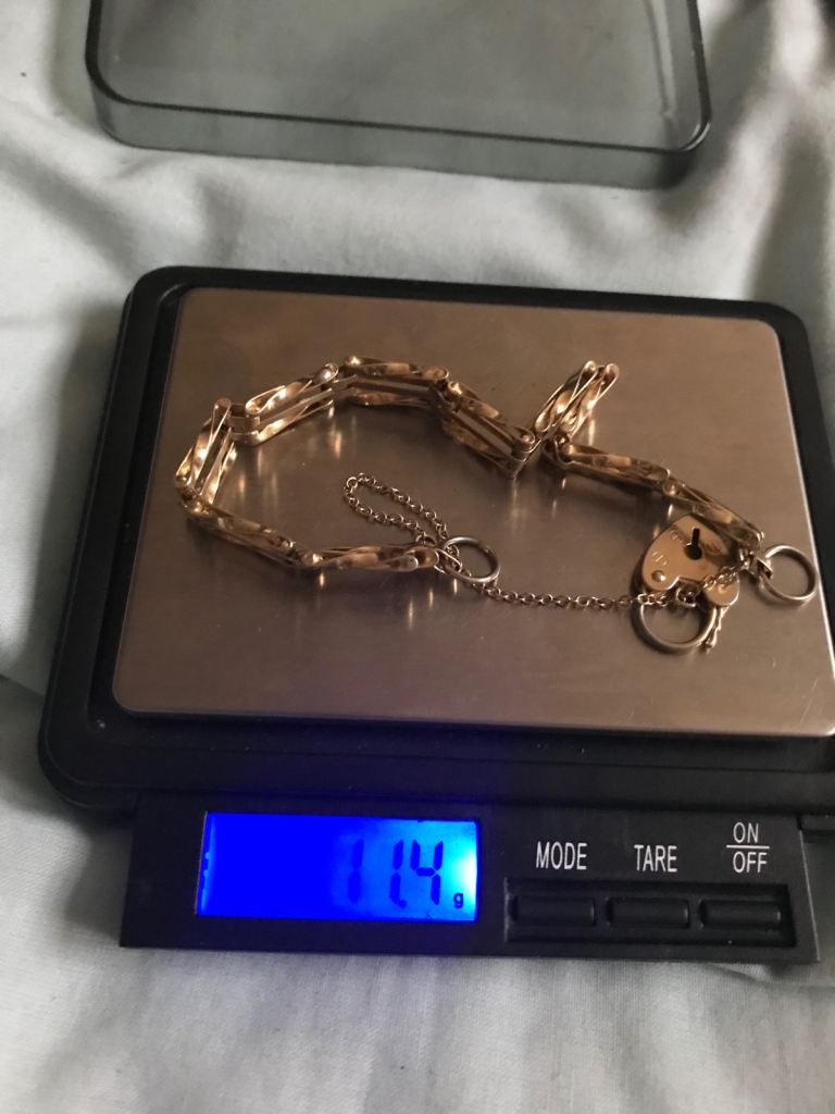 Gold bracelet 9ct gold 