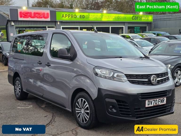 2020 Vauxhall Vivaro Life 1.5 Turbo D, 48,385 miles, ULEZ Euro 6, 9-Seater, 6-Speed Manual, Air C...