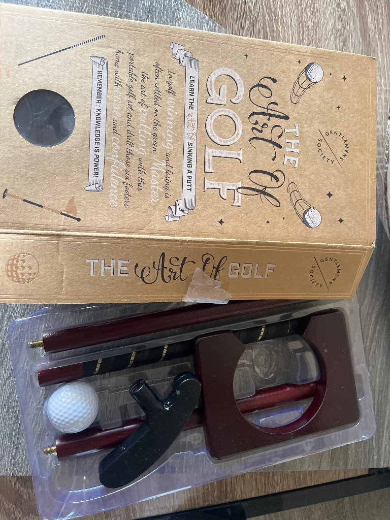 The art of golf gift set