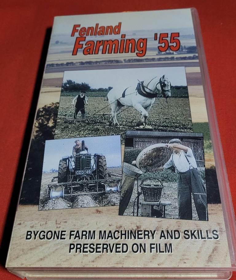 Fenland Farming '55 VHS - Rare Agricultural History Documentary 1996 q2