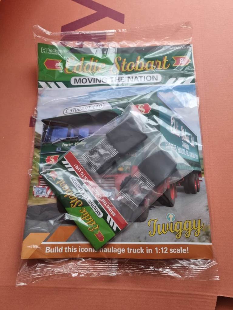 Eddie Stobart Build the Classic Haulage Truck Hachette Issue 8 NEW moving nation