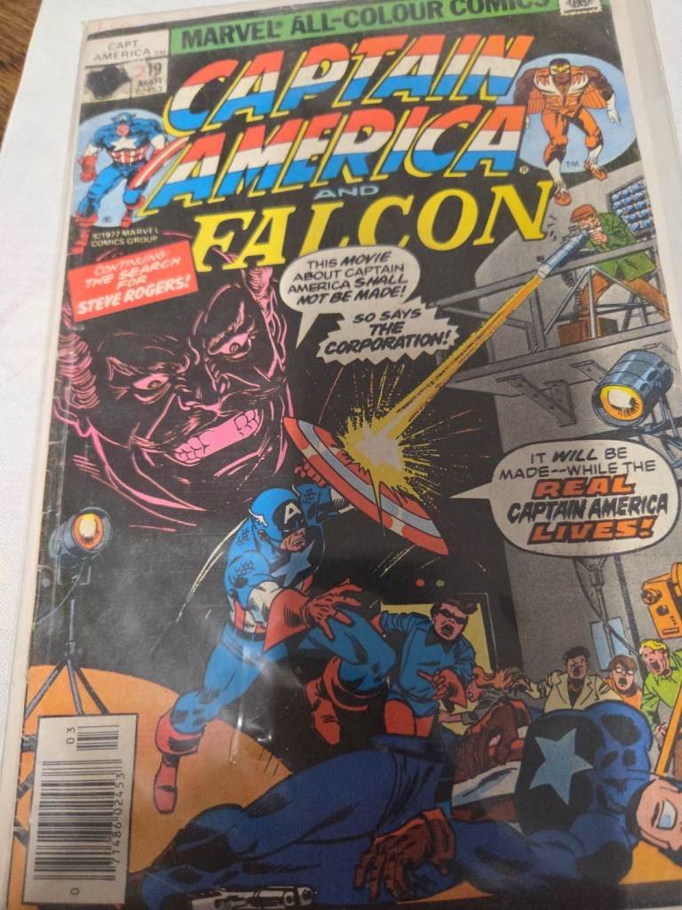 Captain America and falcon original 1978