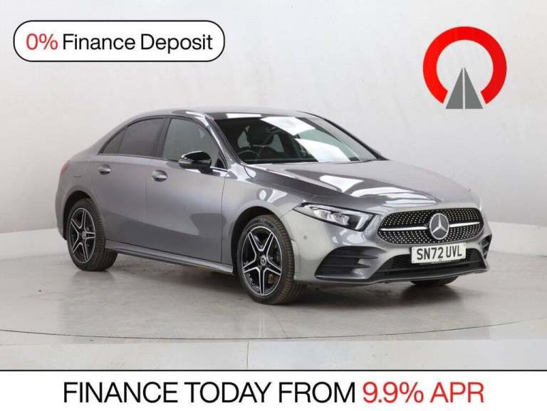 2022 Mercedes-Benz A-Class 1.3 A250e 15.6kWh AMG Line (Executive) Saloon 4dr Petrol Plug-in Hybri...