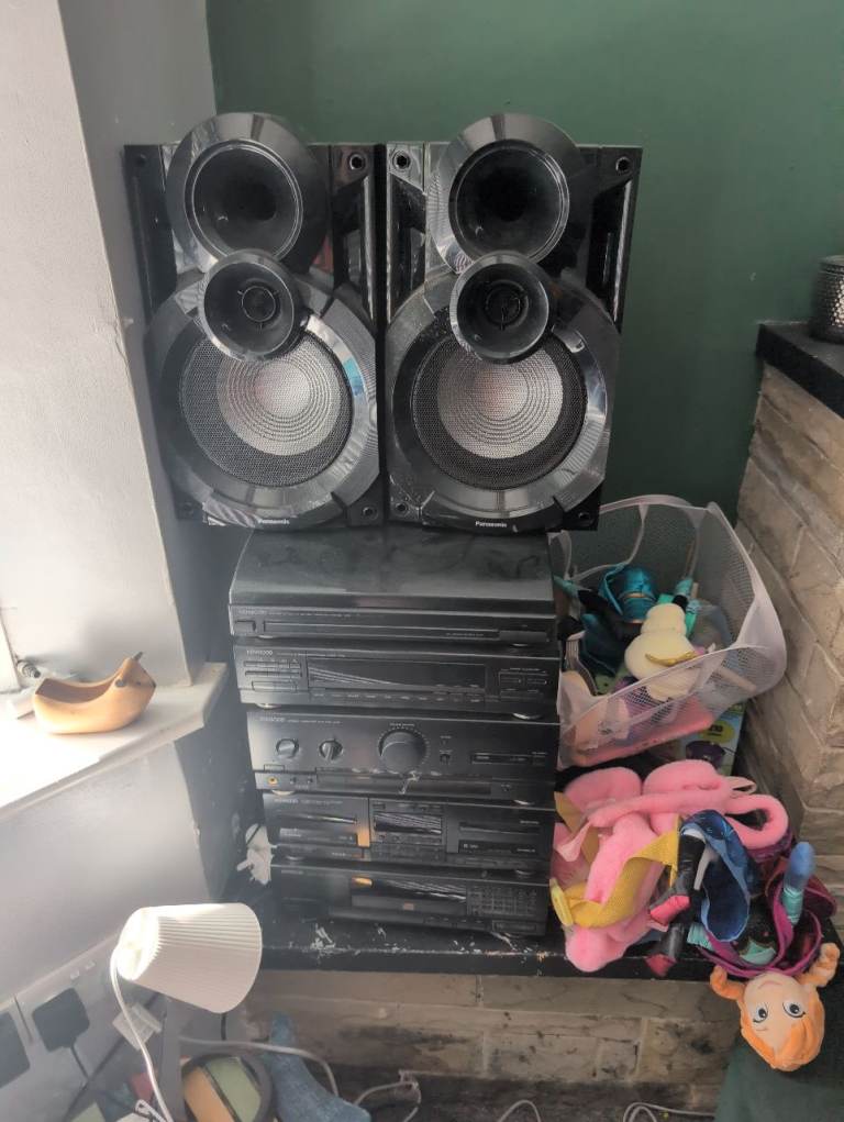 Kenwood tower  stereo 