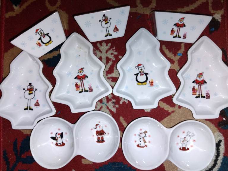 Christmas nibble dishes