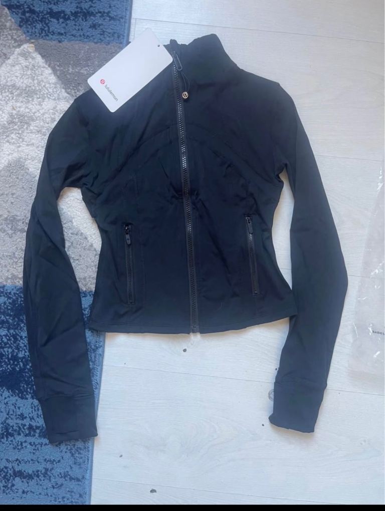 Lululemon Black Zip-Up Jacket – Brand New with Tags