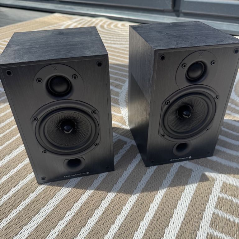 Wharfdale Diamond 9.0 bookshelf speakers. 