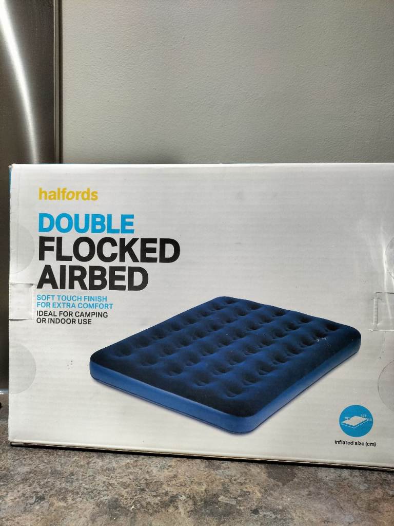image for Double flocked airbed