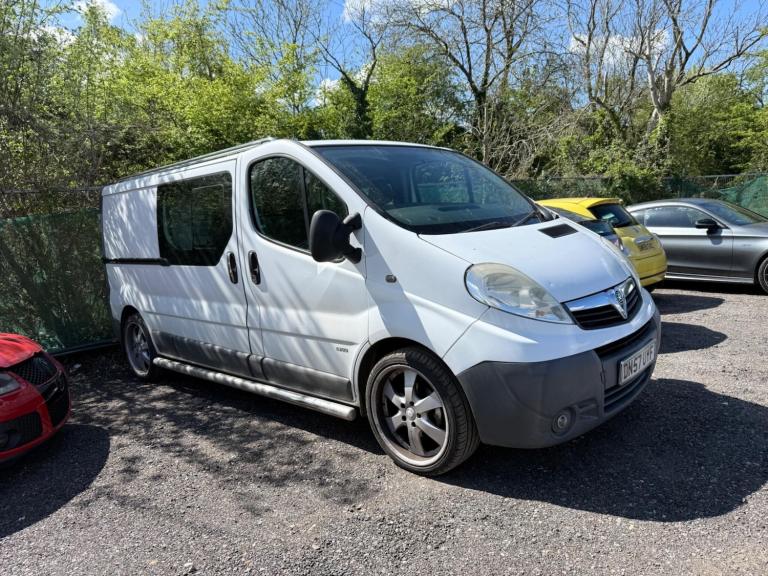 2007 Vauxhall Vivaro 2.0 2900 CDTi Crew Van 5dr Diesel Manual FWD L3 (224 g/km, 113 bhp) NA Diese...