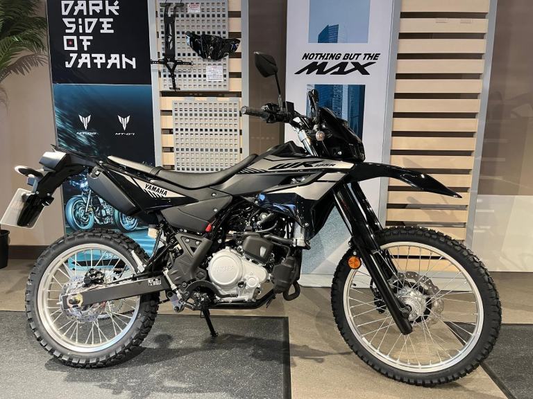 Yamaha WR125 R, black in stock