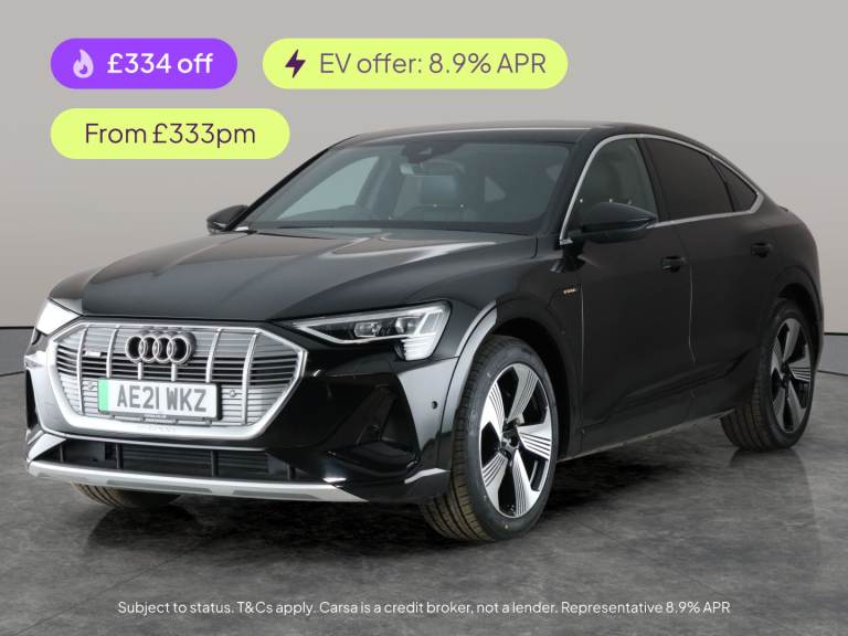 2021 Audi e-tron 55 S line Sportback 5dr Electric Auto quattro 95kWh (408 ps) - CARPLAY - LE Suv ...