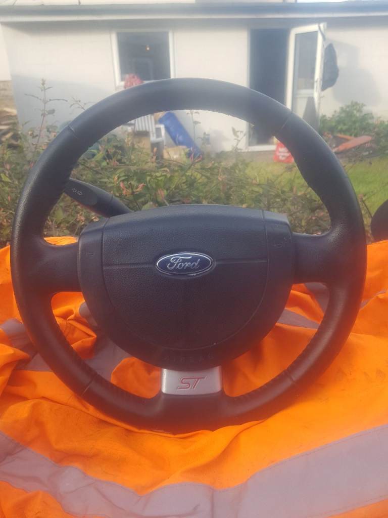 Ford fiesta st steering wheel complete 