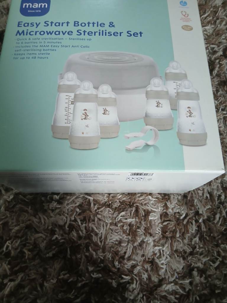 Microwave steriliser set