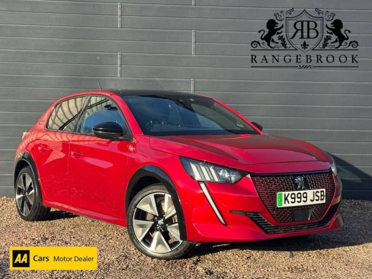 2021 K PEUGEOT E-208 50KWH GT PREMIUM HATCHBACK 5DR ELECTRIC AUTO 