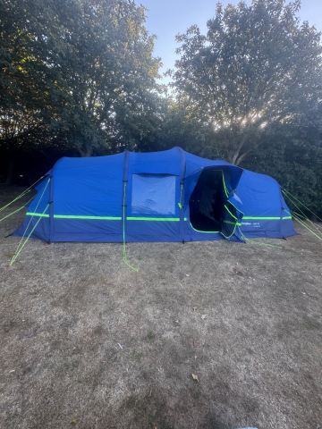 zelten deluxe ameland Lotus Belle 6m Outback Glamping Zelt – Lotus Belle Zelte: Lotus Belle Tents Europe color:schwarz-flieder Count Basie Speichenradzelt-Leinen-5m - Medieval-Dreams