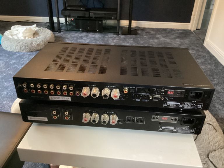 IOTAVX SA3 Pre amplifier and IOTAVX PA3 Power amplifier 