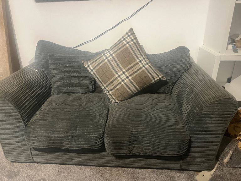 Free 2 seater jumbo cord sofa